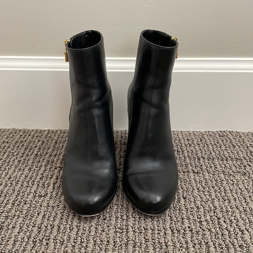 Michael Kors Leather Heeled Boots